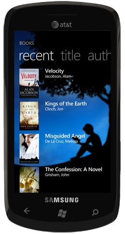 kindle app wp7