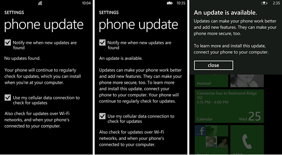 wp7_update-einstellungen