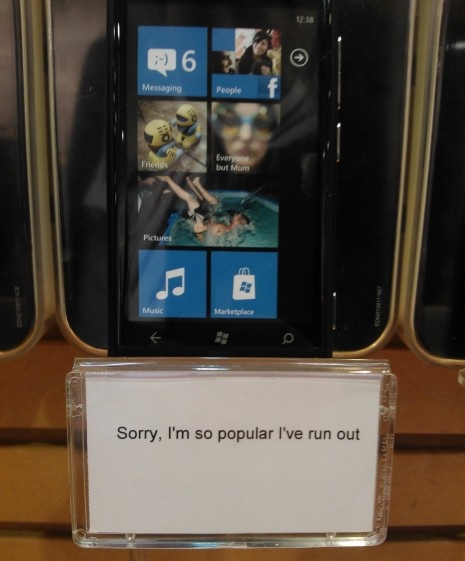 nokia-lumia-800-ausverkauft