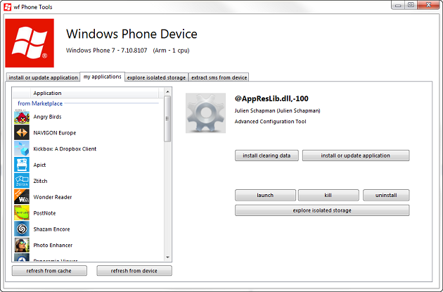 wf Phone Tools