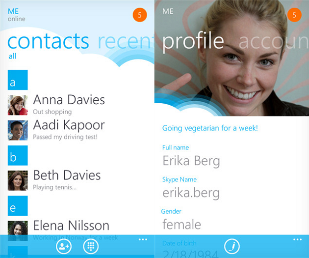 Skype-WindowsPhone