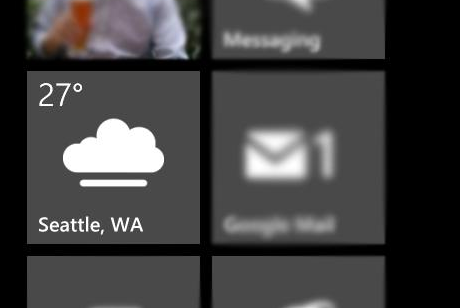 Microsoft Wetter App Live Tile