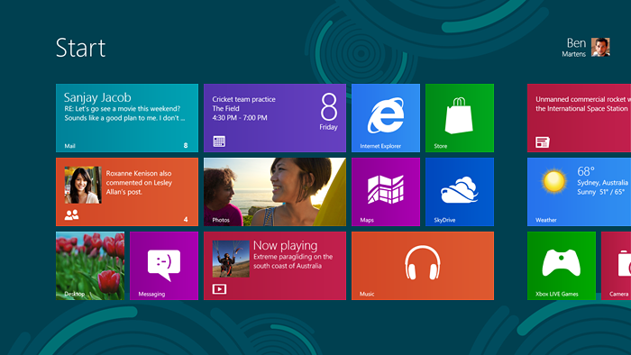 Windows 8 Start