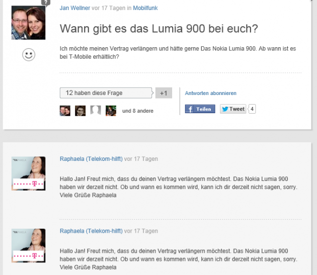 Nokia Lumia 900 Telekom