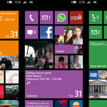 Windows Phone 8 Startbildschirm