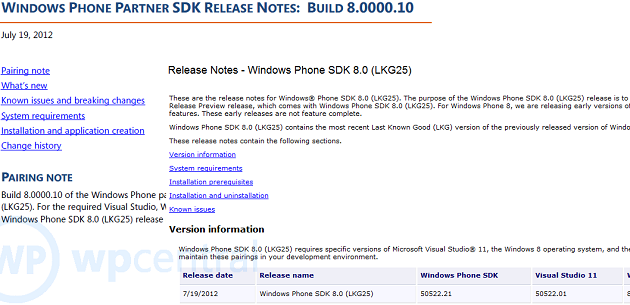 Windows Phone 8 SDK