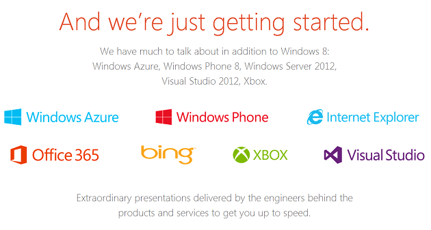 BUILD 2012 Windows Phone 8 logo