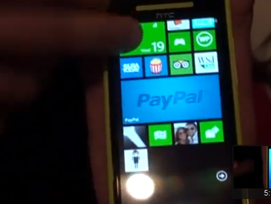 WP8 Pfeil App Liste