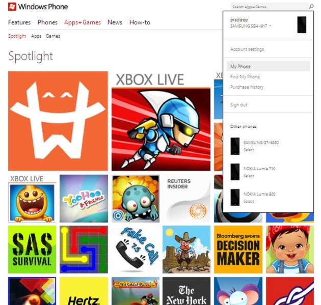 Windows-Phone-website