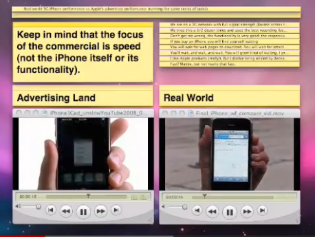 iPhone Werbung Fake