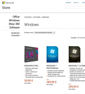 Win8 bestellen