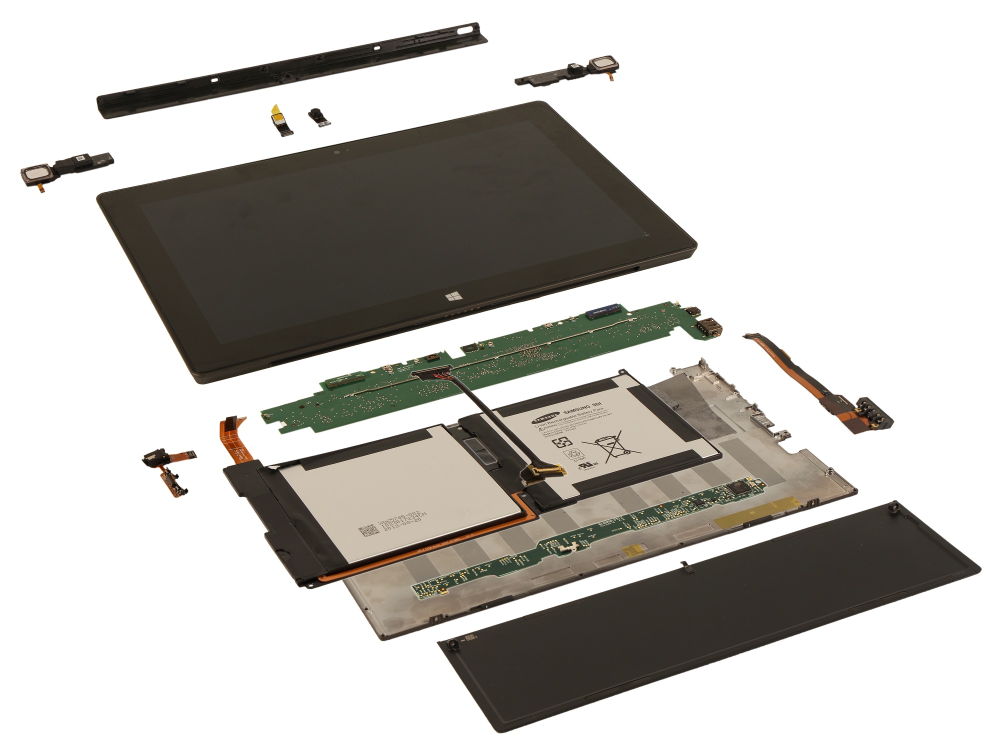 Microsoft Surface Einzelteile