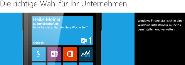 Windows Phone Business