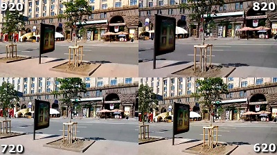Videovergleich Nokia Lumia 920 820 720 620
