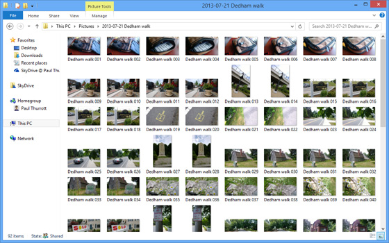 Nokia Lumia 1020 Windows Explorer