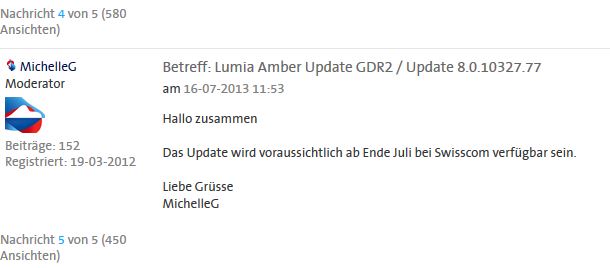 Swisscom Amber