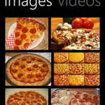 Bing Suche Windows Phone 8 - Bildersuche