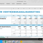 Excel on Tablet