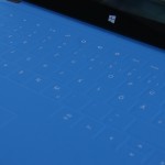 Touch-Cover in cyan
