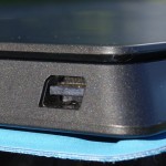 Mini-DisplayPort und angeschlossenes Touch-Cover