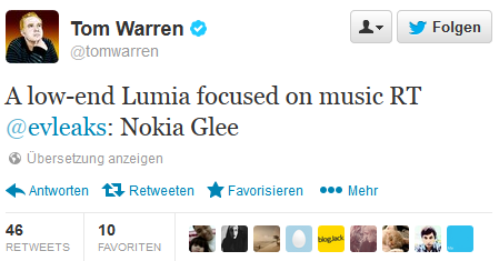 Nokia Glee Warren