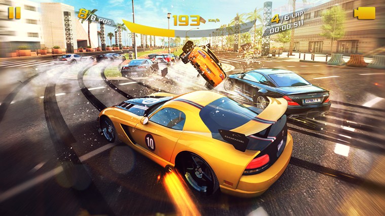 Asphalt 8 Airborne App