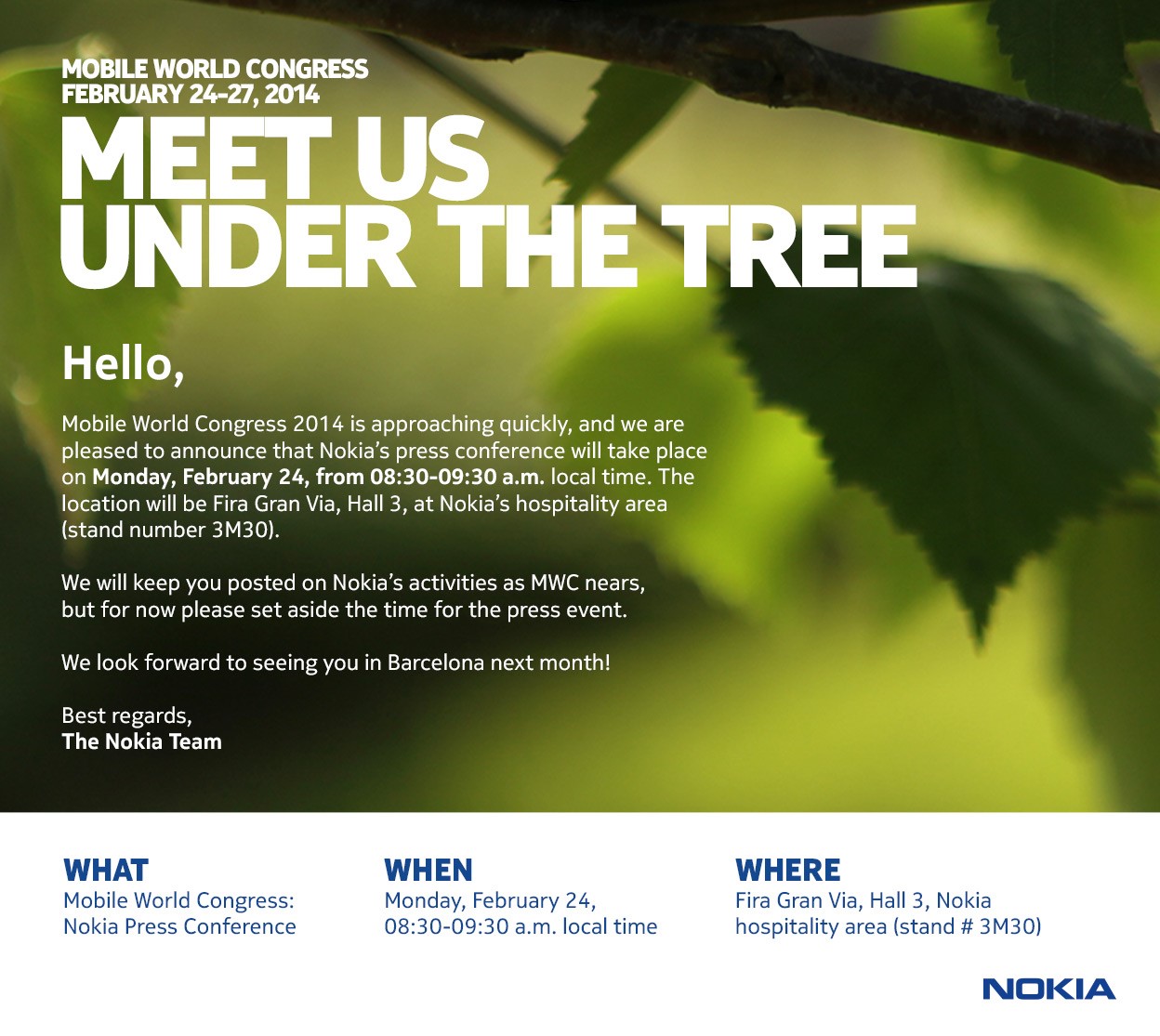 Nokia MWC 2014
