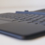Kurzer Tastenhub der Slim Tablet Tastatur