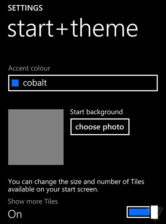 WP 8.1 Hintergrundbild