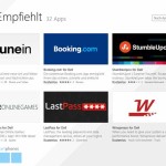 "Dell empfiehlt"-Bereich im Store
