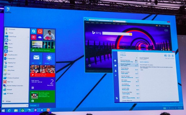 Microsoft zeigt auf der BUILD 2014 eine Vorschau des kommenden Startmenüs