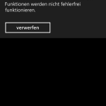 WhatsApp Warnung