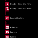 Das Menü
