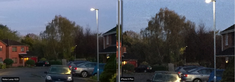 Apple iPhone 6 vs Nokia Lumia 1020