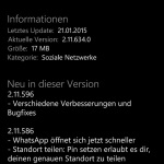 WhatsApp Update Features