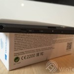 Die Anschlüsse des Archos 80 Cesium