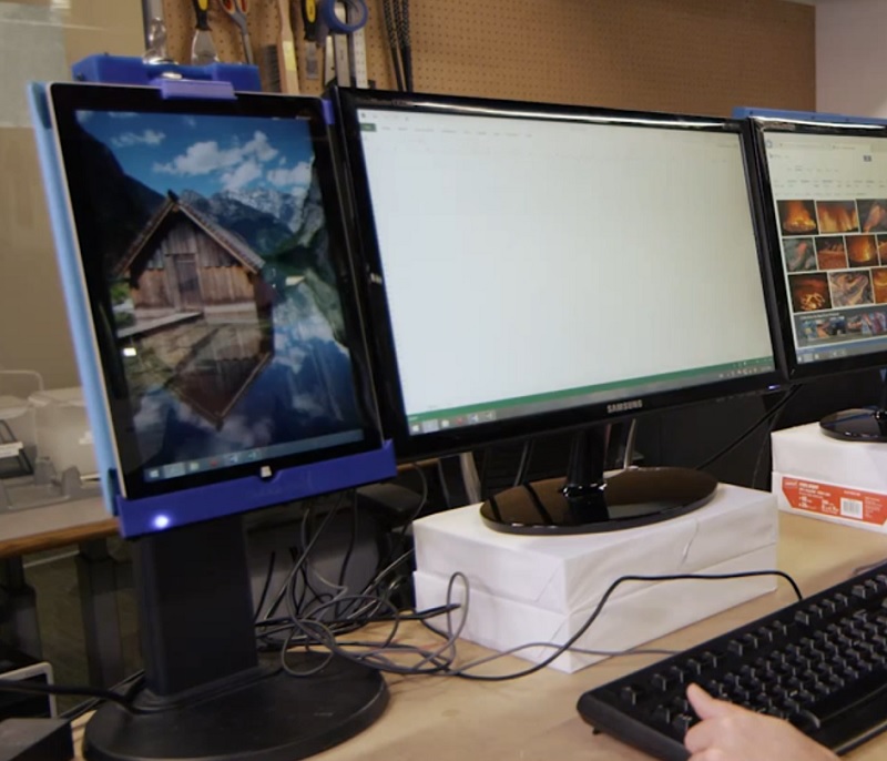 Surface Pro 3 Hochformat Dockingstation