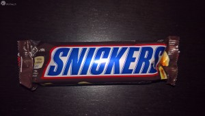 Bevor ich zur Diva werde, schnell ein Snickers.