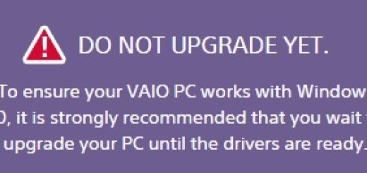 Vaio_not_upgrade