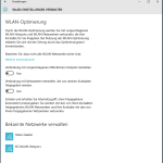 WLAN-Netze mit seinen Kontakten austauschen.