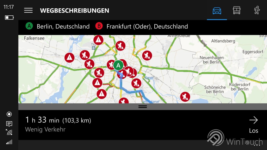 Windows Karten