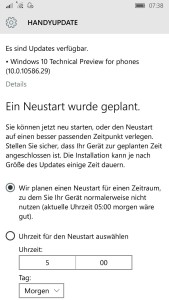 Windows 10 Mobile build 10586.29